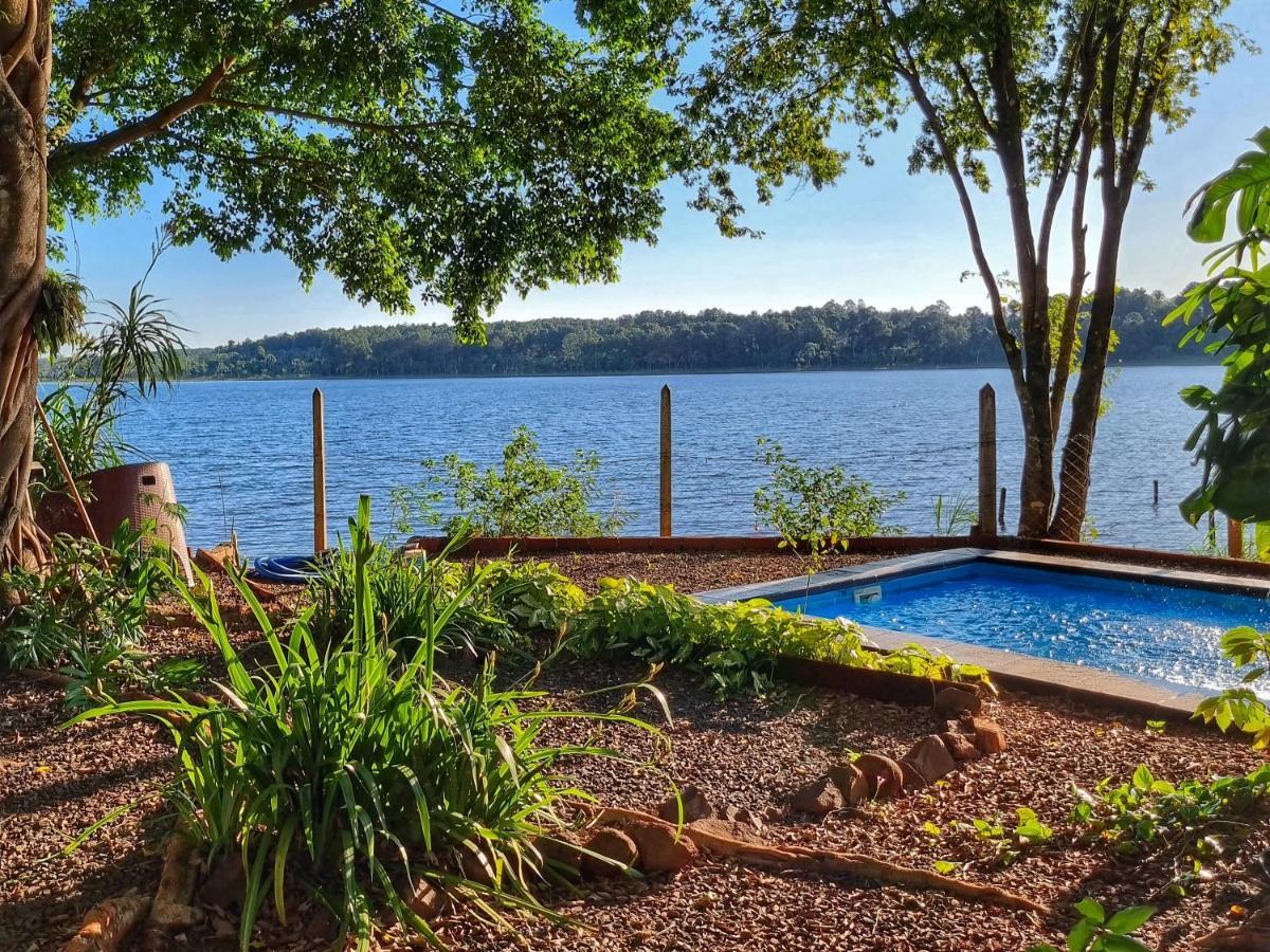 La Casa Del Lago Urugua-I Villa Puerto Iguazú Buitenkant foto
